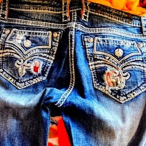 Woman's Rock Revival Jeans